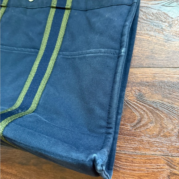 Hermes Blue and Green Tote Bag Classic Design Everyday Use - Picture 5 of 10